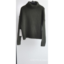 50% Lamm Wolle 50% Nylon Strick Puullover Pullover für Damen